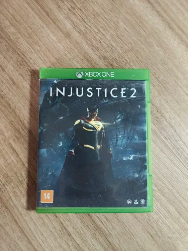 INJUSTICE 2 XBOX ONE ORIGINAL + MANUAL IMPRESSO - MÍDIA FÍSICA