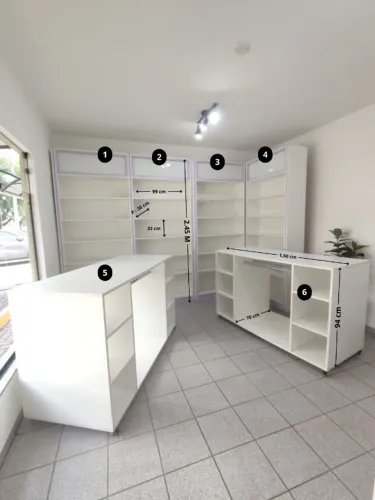 Móveis para Loja Usados - Prateleiras e Balcões | Ótimo Custo-Benefício