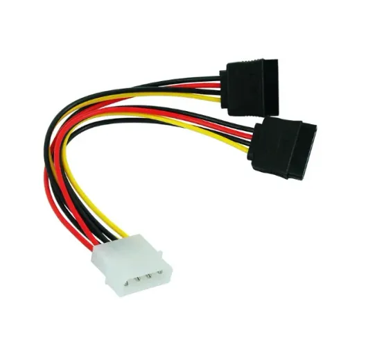 Cabo Adaptador Y de Força Molex  Ide  Para Sata