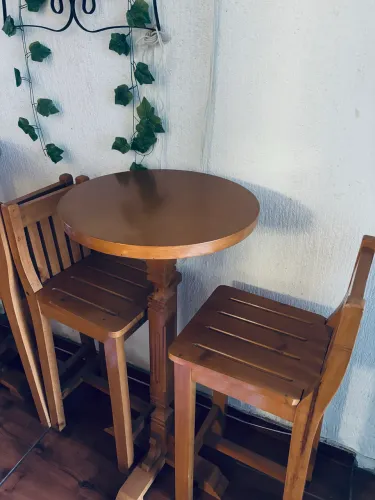 Mesa bistrô alta