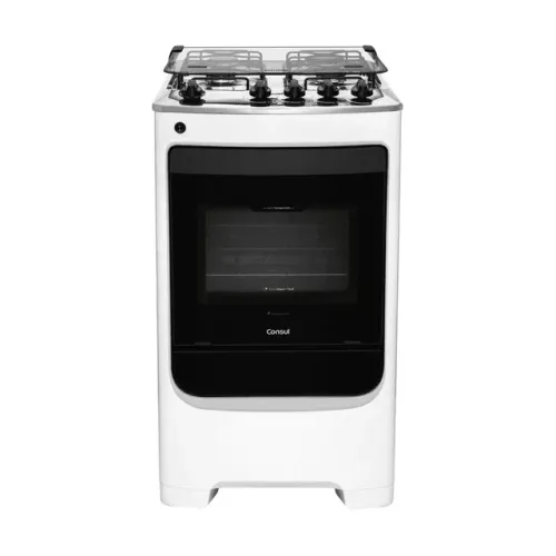 Fogão Consul 4 Bocas Branco com Acendimento Automático - CFO4NAB