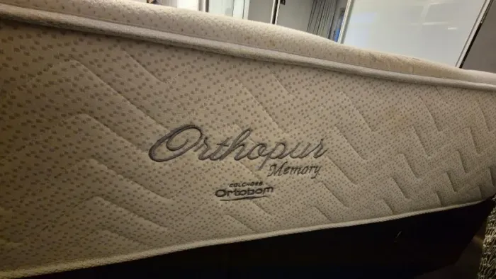Excelente Colchão Queen Size Espuma Orthopur Ortobom