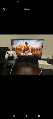 Xbox séries s + monitor gamer + gamesir se + headset havit