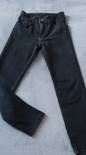 Calça Jeans Preta Tam 38 com Elastano Linda