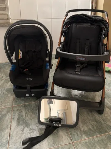 Carrinho de bebê+ bebê conforto