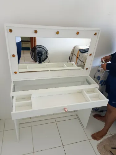 Penteadeira camarim 1m 1gav bocal pé