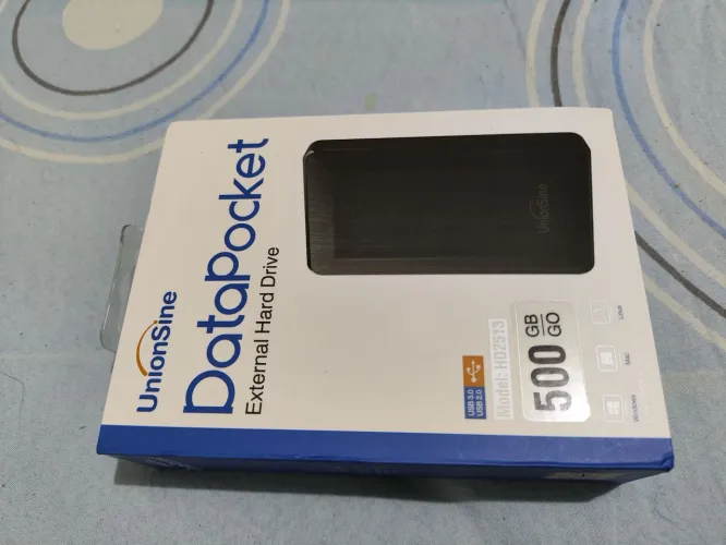HD Externo UnionSine DataPocket 500gb (Novo/Lacrado)