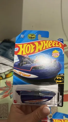 carrinho hotwheels barco do batman raro edição especial limitada