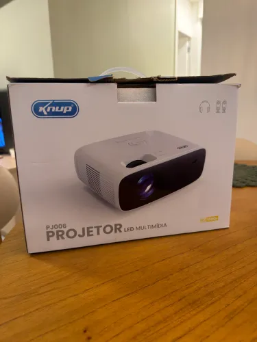 Projetor LED Knup PJ006 fullHD com tela