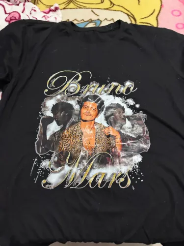 Camisa blusa de manga Bruno Mars