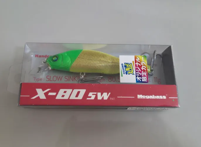 Isca Megabass X-80 SW Edição Limitada