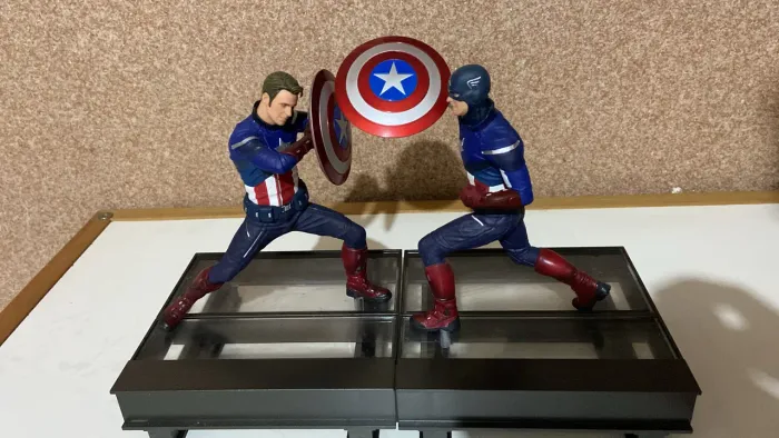 Diorama Capitão América Iron Studios