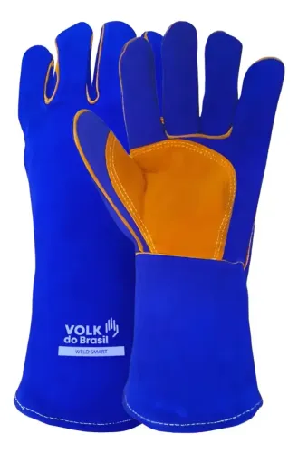 Luva De Solda Weld Smart Térmica Soldador Reforçada Volk Epi
