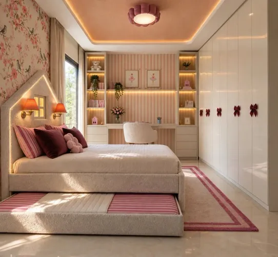 Projeto para quarto de crianças, bebê, e decoração