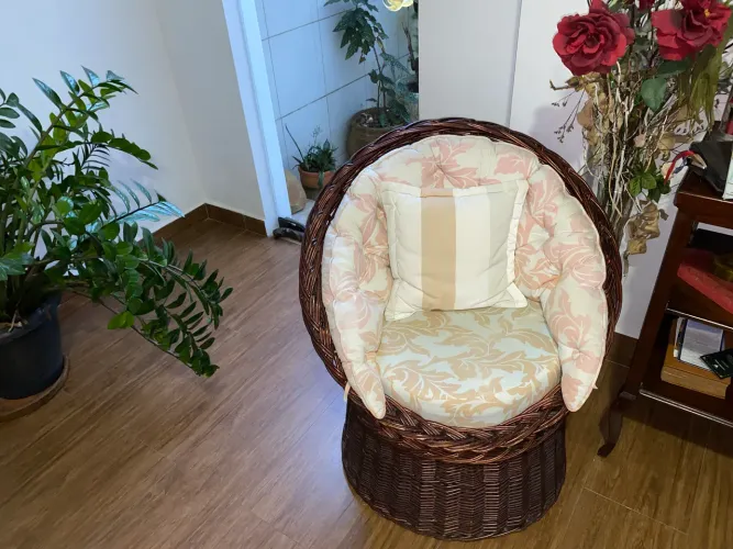 Conjunto de sofa rattan