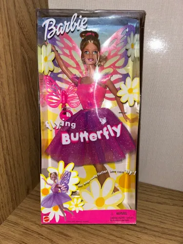 Barbie flying butterfly