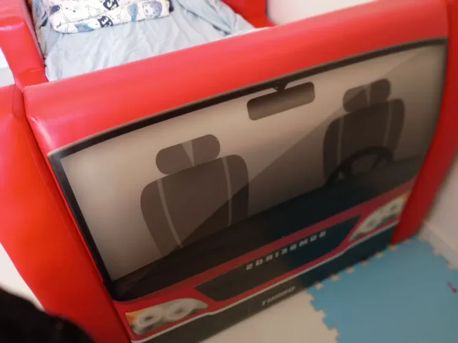 Cama carro caminhão de bombeiros
