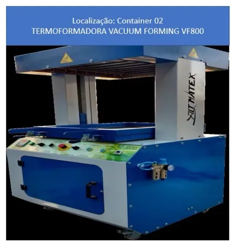 Termoformadora Vacuum Forming VF-800 Altmatex