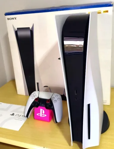 Ps5 com entrada de disco e digital