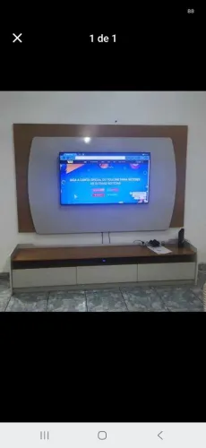Painel para TV com Rack