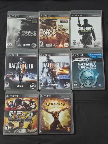 8 Jogos Playstation 3