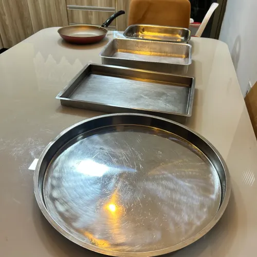 FORMAS DE INOX E ALUMINIO + frigideira