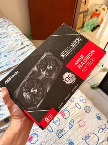 Placa de vídeo RX 7600 8GB Asrock