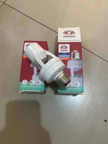 Suporte Lâmpada de indução humana