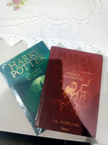 Livro  Harry Potter 1 e 2
