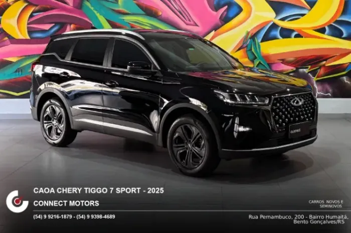 Chery Tiggo 7 Sport 1.5 Turbo Flex 16V Aut. 2025