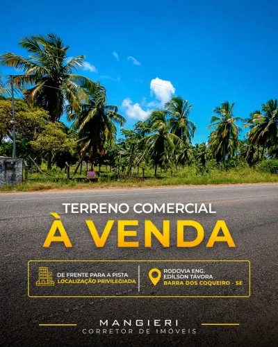 Terreno à venda na Barra dos Coqueiros | 4.500m² em localização estratégica