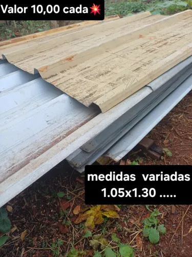 Telhas de Zinco para Tapume