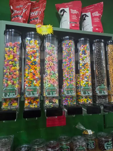 Dispenser gravitacional para grãos, cereais, ração 