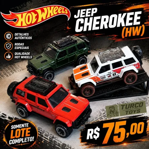 LOTE JEEP CHEROKEE (HOT WHEELS)