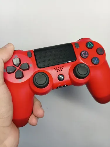 Controle PS4 Vermelhor Sem Fio