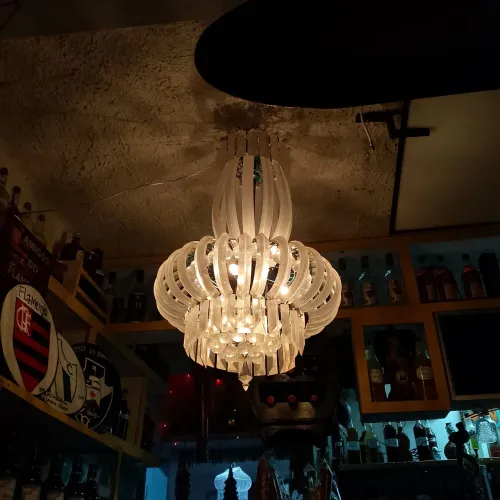 Abajur de cristal