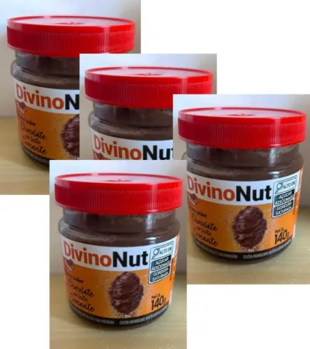 Divino Nut - creme choc. so leite crocante - 560g
