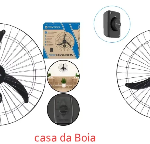 Ventilador de parede Novos