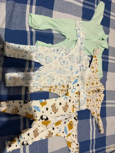 kit 4 macacoes de ziper