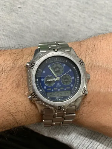 Citizen combo azul