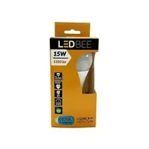 Lâmpada Bulbo 15W 3000K Luz Amarela LED BEE