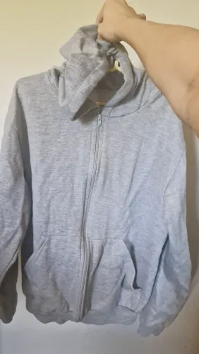 moletom cinza