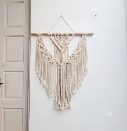 Macramê decoração parede