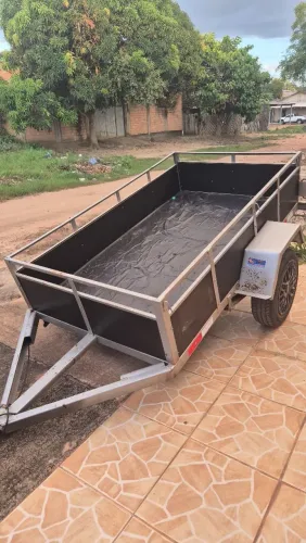Carretinha com carga ate 500kg