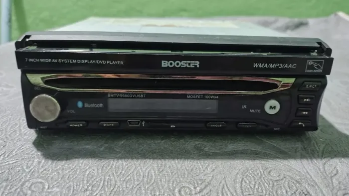 Dvd Retratil Booster Bmtv 9550, Funcionando / Testado (RARIDADE)