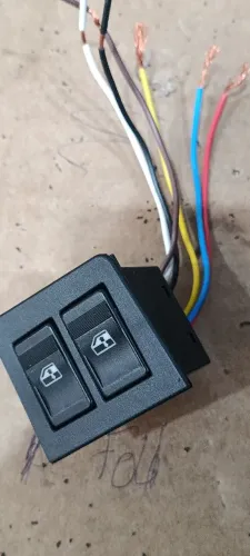 Botão duplo vidro elétrico Fiat uno com chicote, produto novo