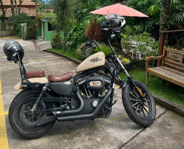 Harley-Davidson Iron 883 2010 Impecável, totalmente customizada