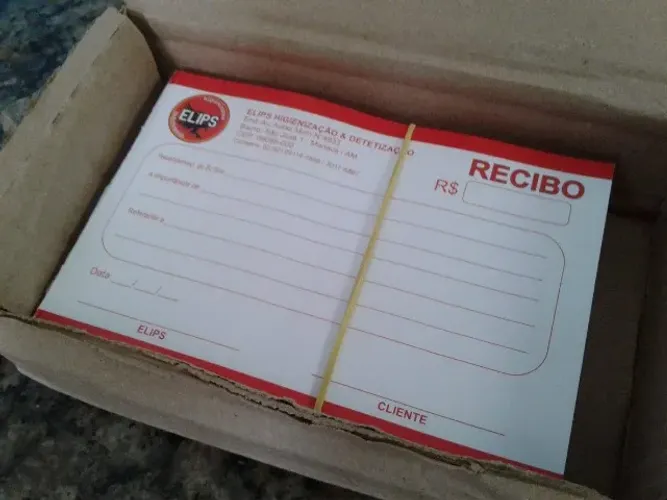 Blocos, Recibos, Anotações, Comandas etc.