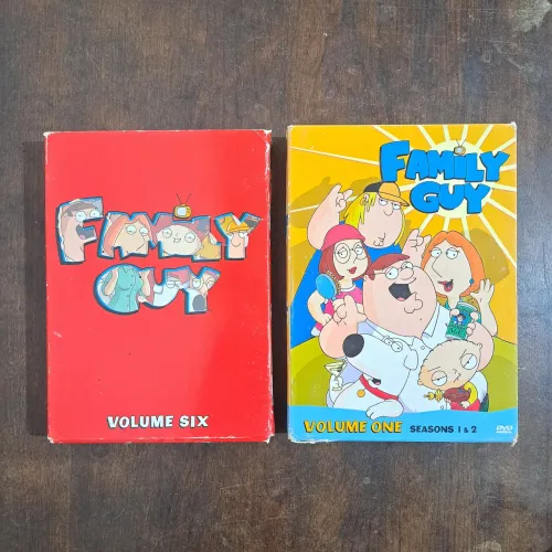 DVDs Family Guy Vol 1 & 6 Importado