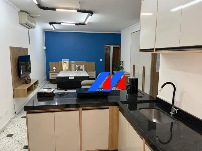 Studio com 1 dormitório para alugar, 35 m² por R$ 2.300,00/mês - Jardim do Mar - São Berna